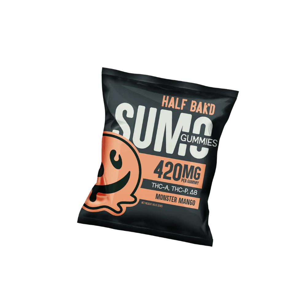 Half Bak'D Sumo Gummies 10000MG (2ct) | Gummies | HQD Tech USA