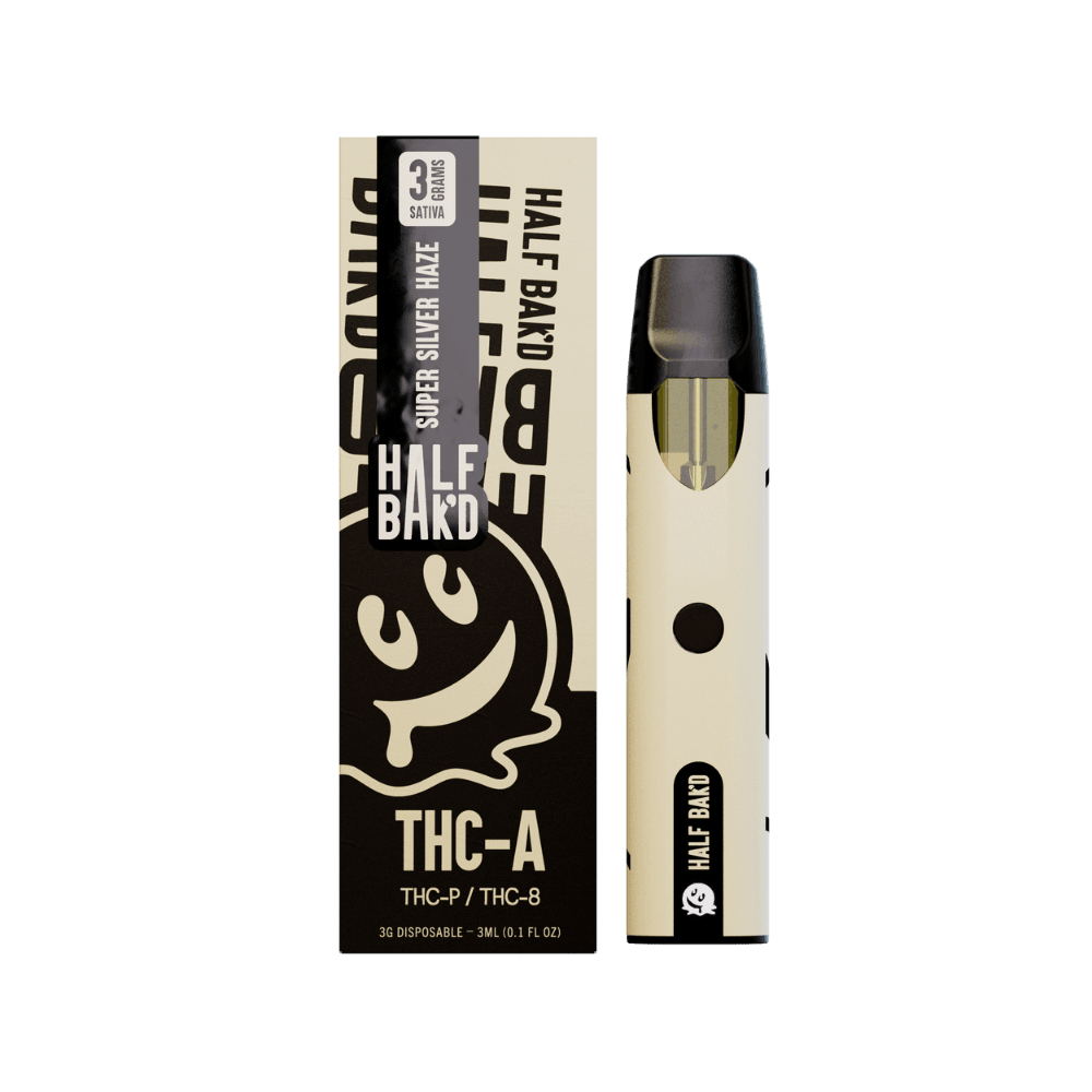 Half Bak'D THCa THCp Disposable Vapes 3G | THC Disposable Vapes | HQD Tech USA