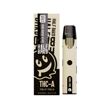 Half Bak'D THCa THCp Disposable Vapes 3G | THC Disposable Vapes | HQD Tech USA