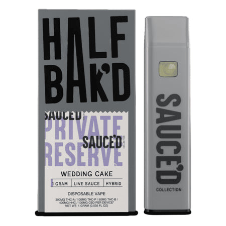 Half Bak'd Private Reserve Live Sauce Disposable Vape 1G