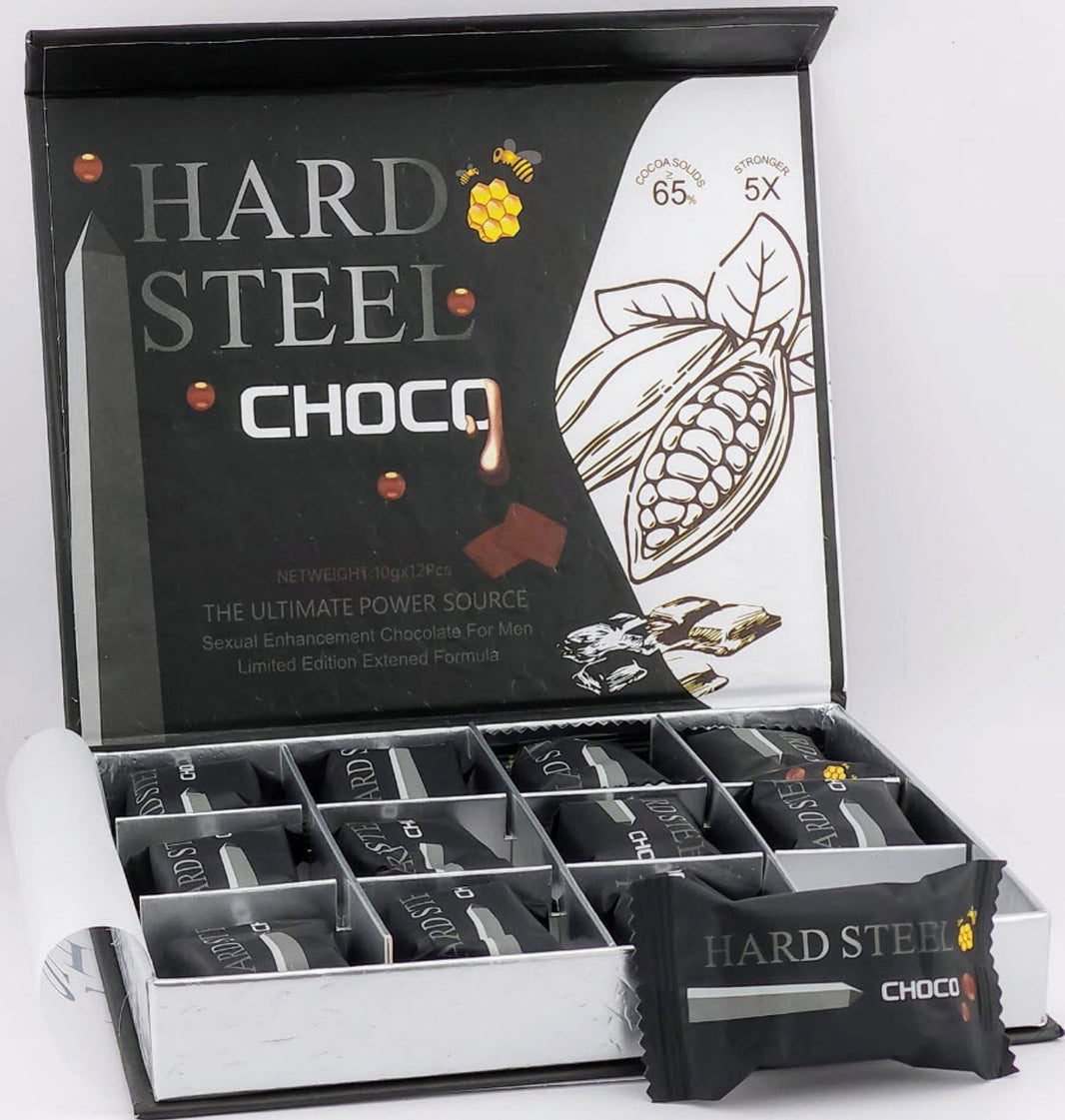 Hard Steel Choco 120mg - Dark Chocolate