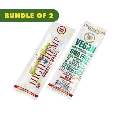 High Hemp Organic Wraps - 2 Pack