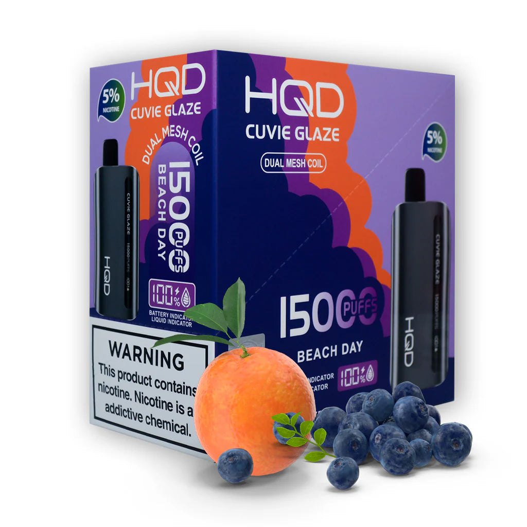 HQD Cuvie Glaze 15000 Disposable Vape 5 Pack
