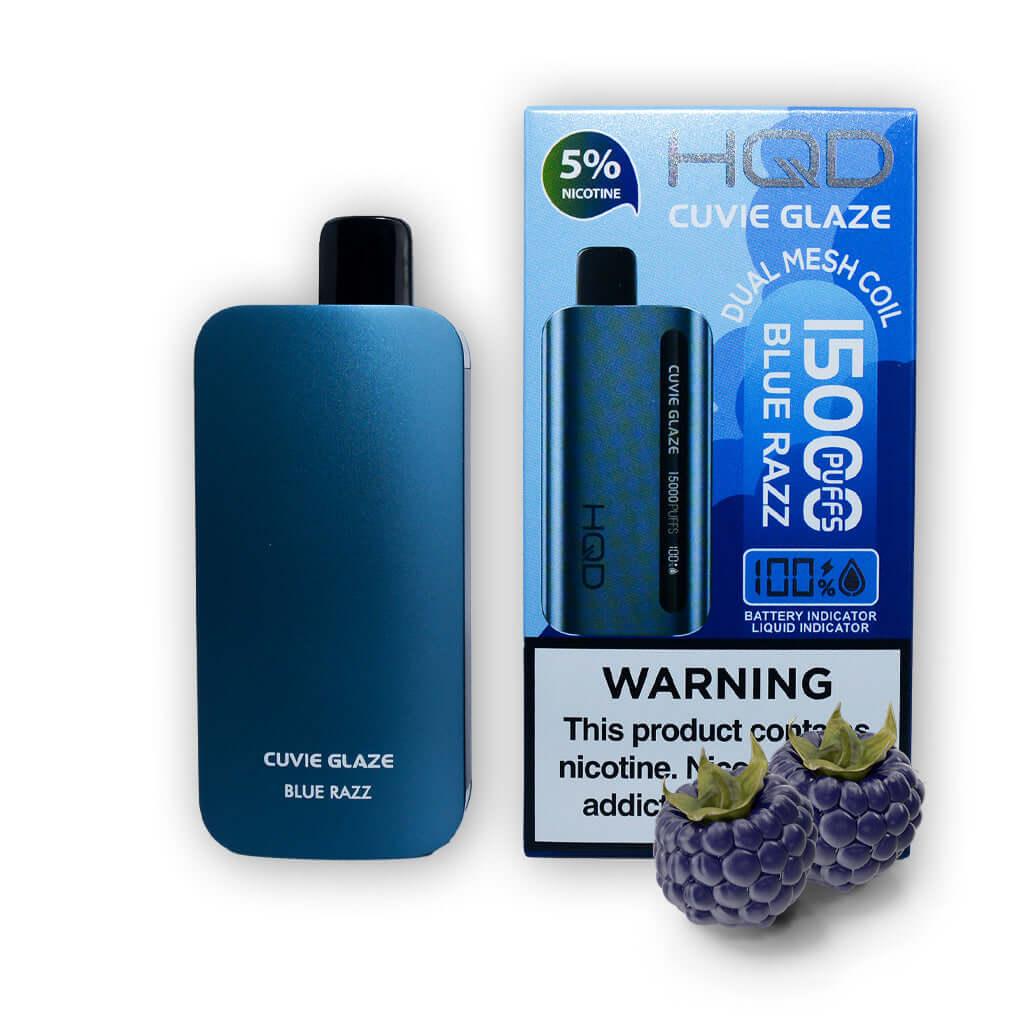 glazed disposable vape HQD Cuvie Glaze 15000