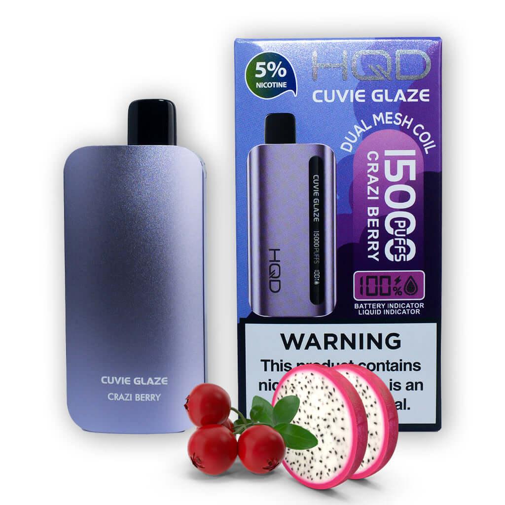 HQD Cuvie Glaze Disposable Vape 15000 | Disposable Vapes | HQD Tech USA