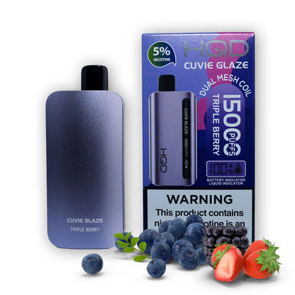 HQD Cuvie Glaze Disposable Vape 15000 | Disposable Vapes | HQD Tech USA