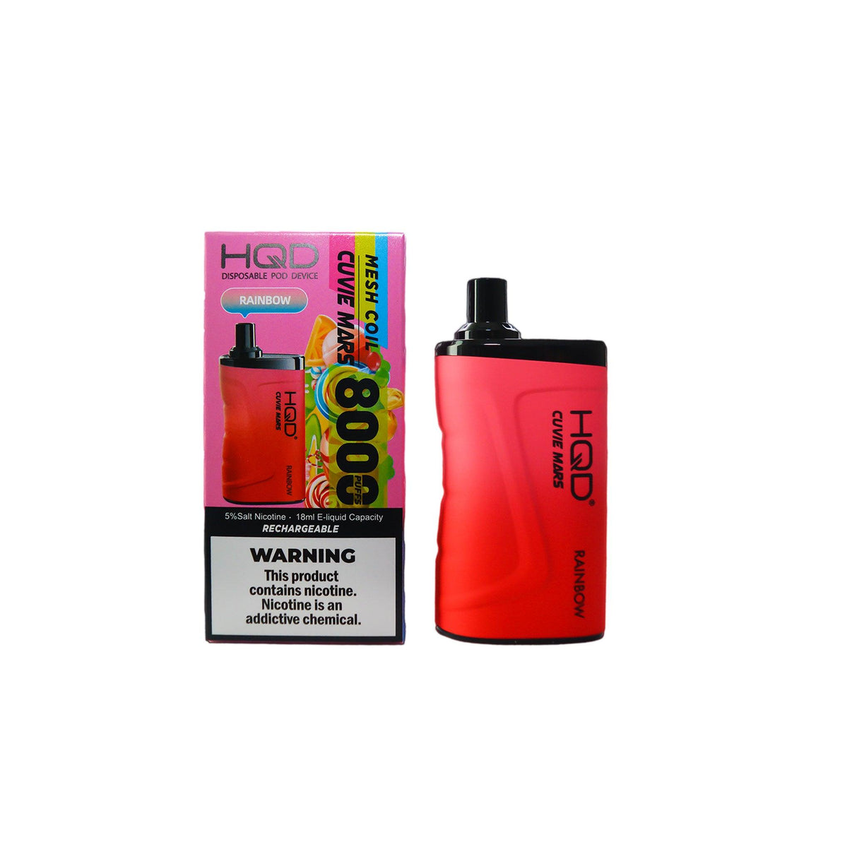 rechargeable vapes with disposable pods HQD Cuvie Mars 8000 Disposable Vape – HQD Tech USA