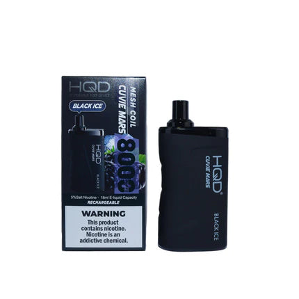 HQD Cuvie Mars 8000 Disposable Vape 5 Pck HQD Tech USA HQD Cuvie Mars 8000 Disposable Vape 5 Pck HQD Tech USA