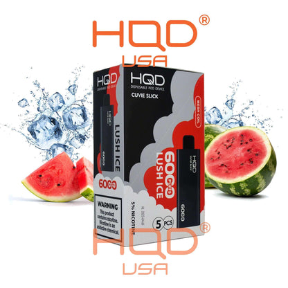 HQD | Cuvie Slick (5 Pack) | Disposable Vapes | HQD Tech USA