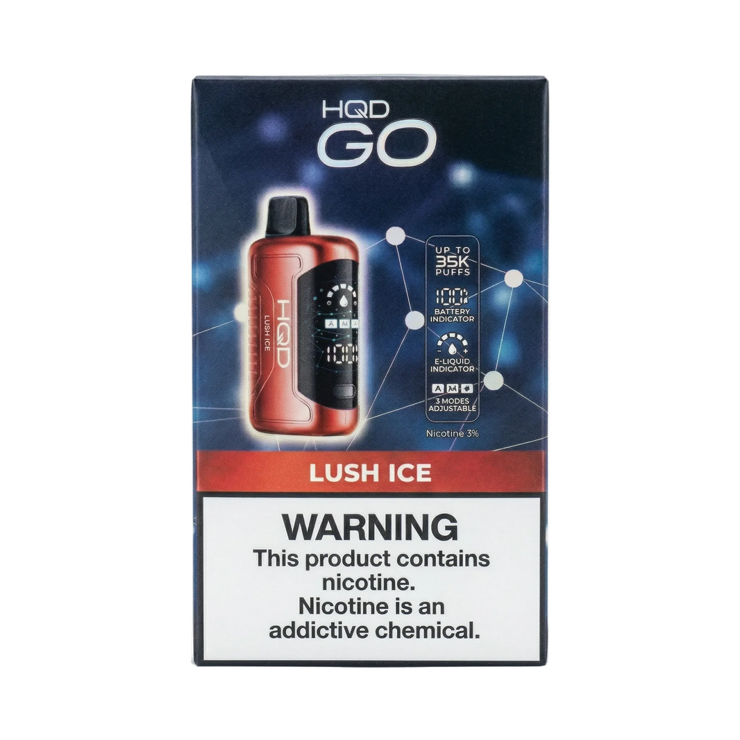 HQD GO Disposable Vape 35000 Puffs 3% - Lush Ice