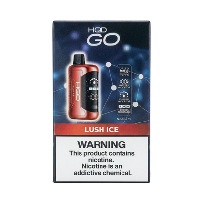 HQD GO Disposable Vape 35000 Puffs 3% - Lush Ice