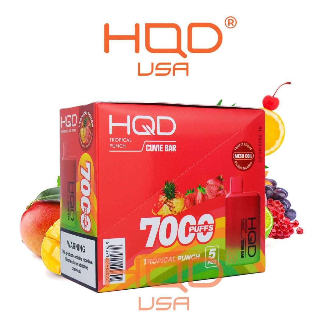 HQD | Cuvie Bar (5-Pack) | Disposable Vapes | HQD Tech USA