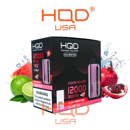 HQD | Cuvie Glaze 12000 (5-Pack) | Disposable Vapes | HQD Tech USA