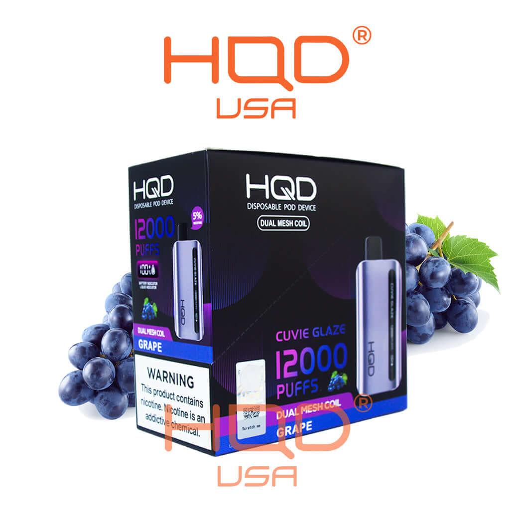 HQD | Cuvie Glaze 12000 (5-Pack) | Disposable Vapes | HQD Tech USA