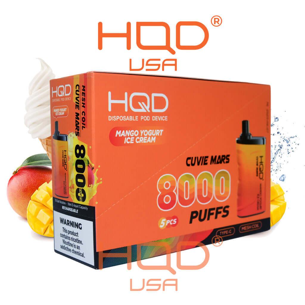 HQD | Cuvie Mars (5-Pack) | Disposable Vapes | HQD Tech USA