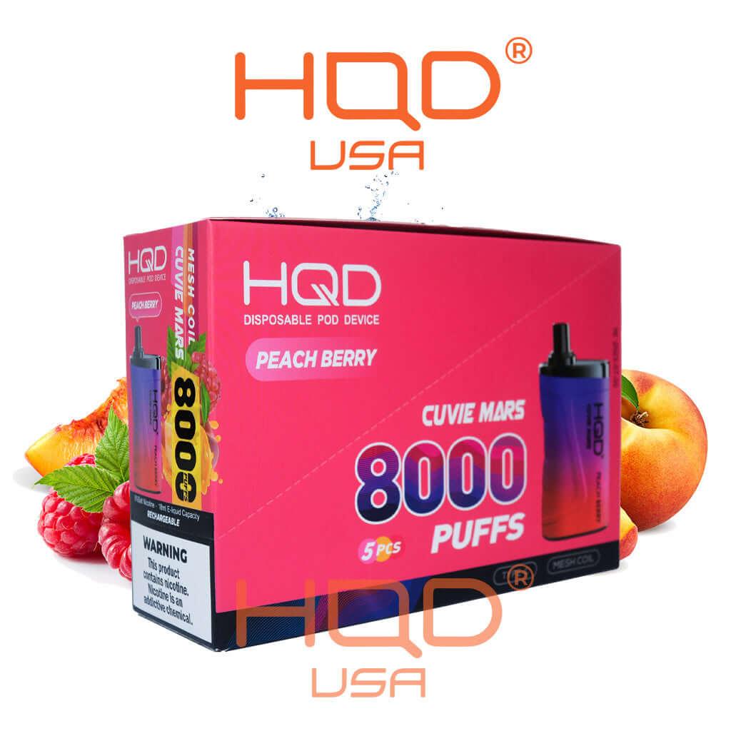 HQD | Cuvie Mars (5-Pack) | Disposable Vapes | HQD Tech USA