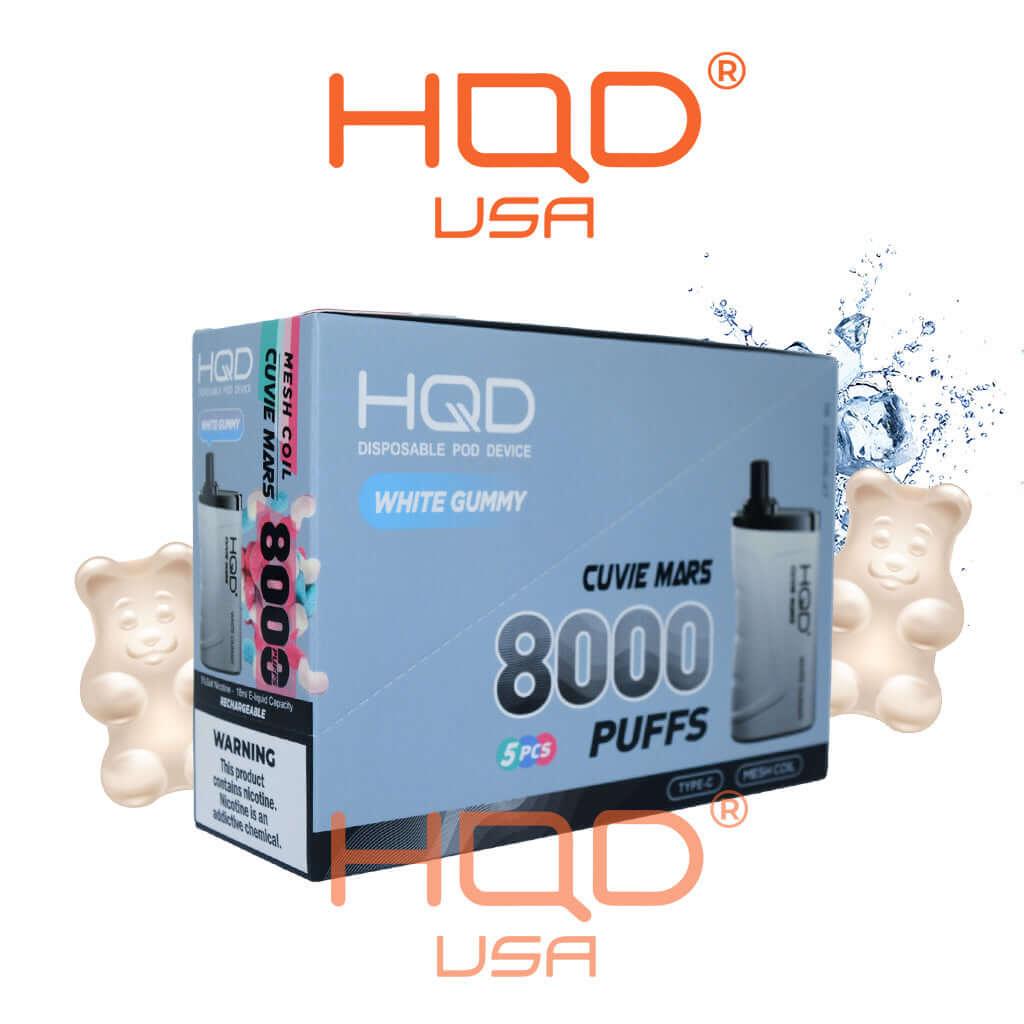 HQD | Cuvie Mars (5-Pack) | Disposable Vapes | HQD Tech USA