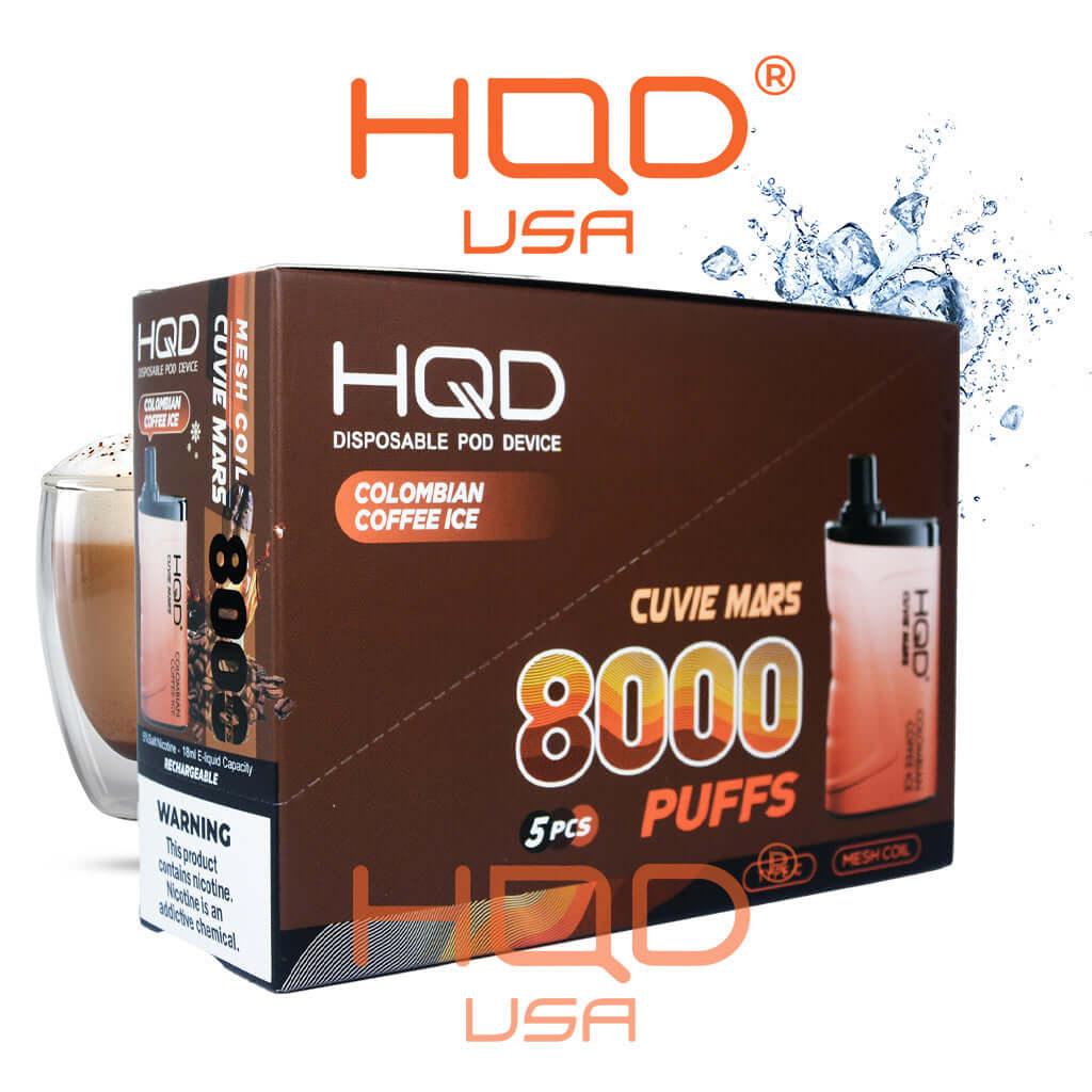 HQD | Cuvie Mars (5-Pack) | Disposable Vapes | HQD Tech USA