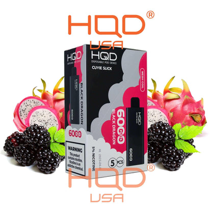 HQD | Cuvie Slick (5 Pack) | Disposable Vapes | HQD Tech USA