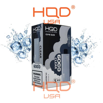 HQD | Cuvie Slick (5 Pack) | Disposable Vapes | HQD Tech USA