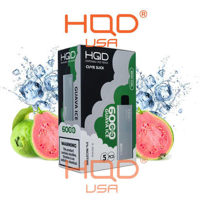 HQD | Cuvie Slick (5 Pack) | Disposable Vapes | HQD Tech USA