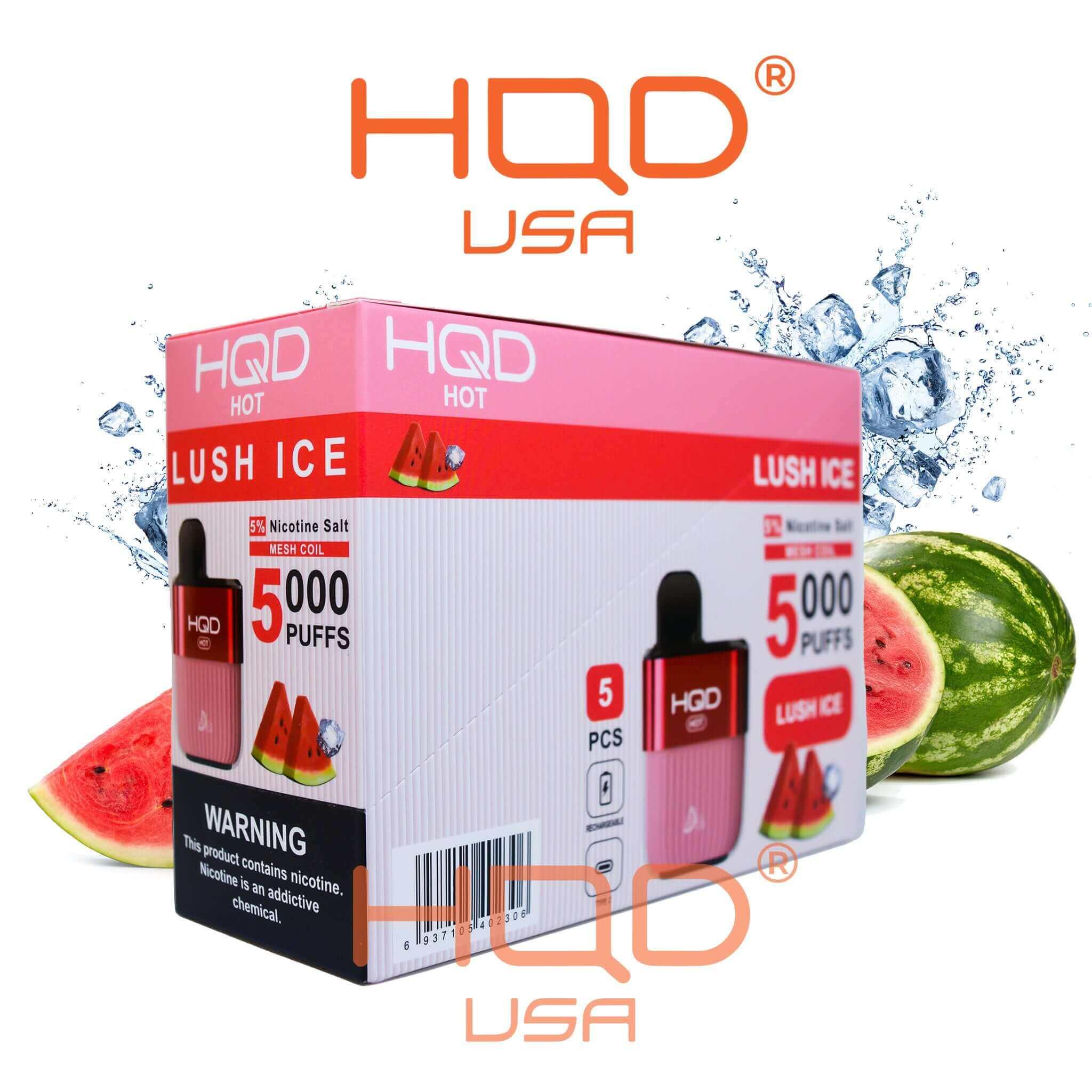 HQD | HOT (5 Pack) | Disposable Vapes | HQD Tech USA