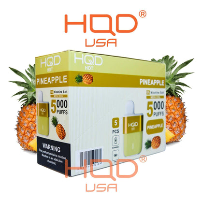 HQD | HOT (5 Pack) | Disposable Vapes | HQD Tech USA