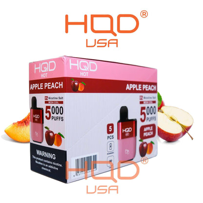 HQD | HOT (5 Pack) | Disposable Vapes | HQD Tech USA