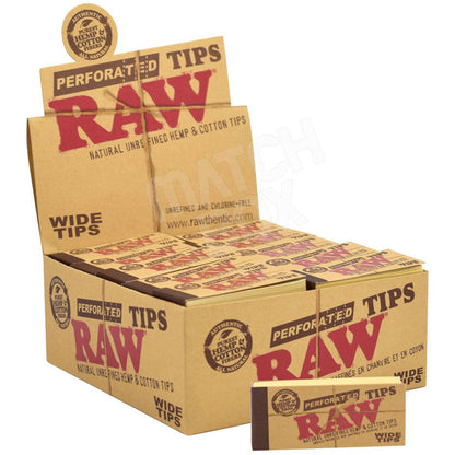 RAW Wide Perforated Tips