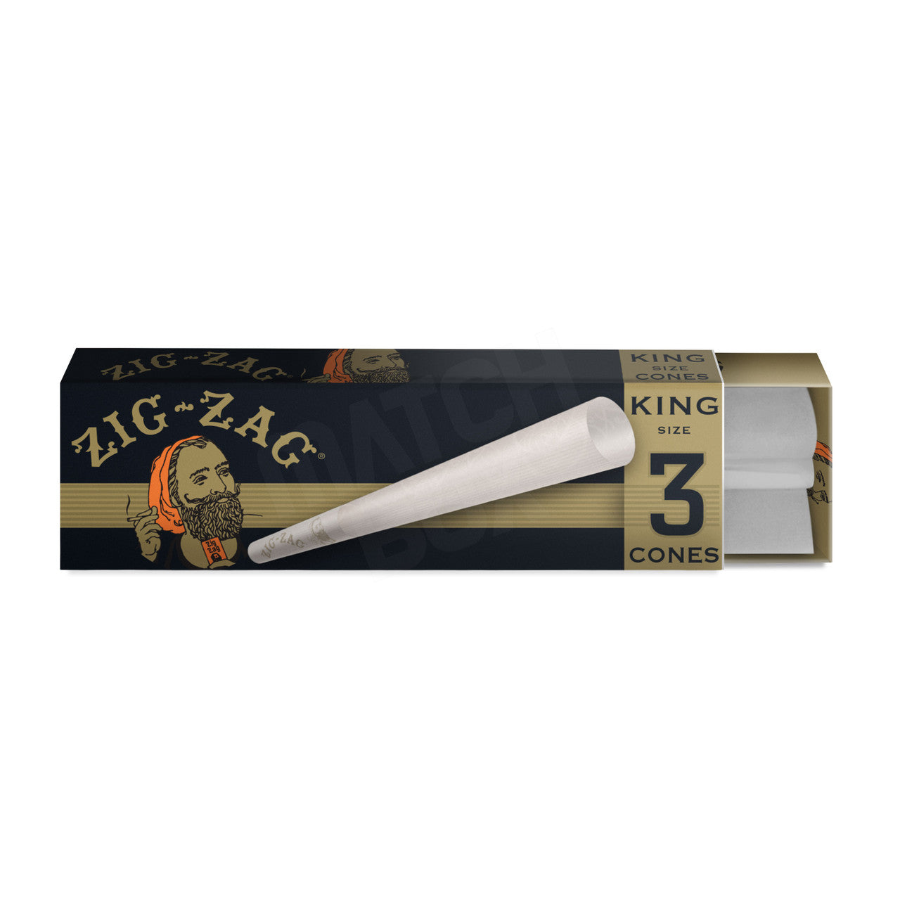 Zig Zag Ultra Thin Pre Rolled Cones King Size