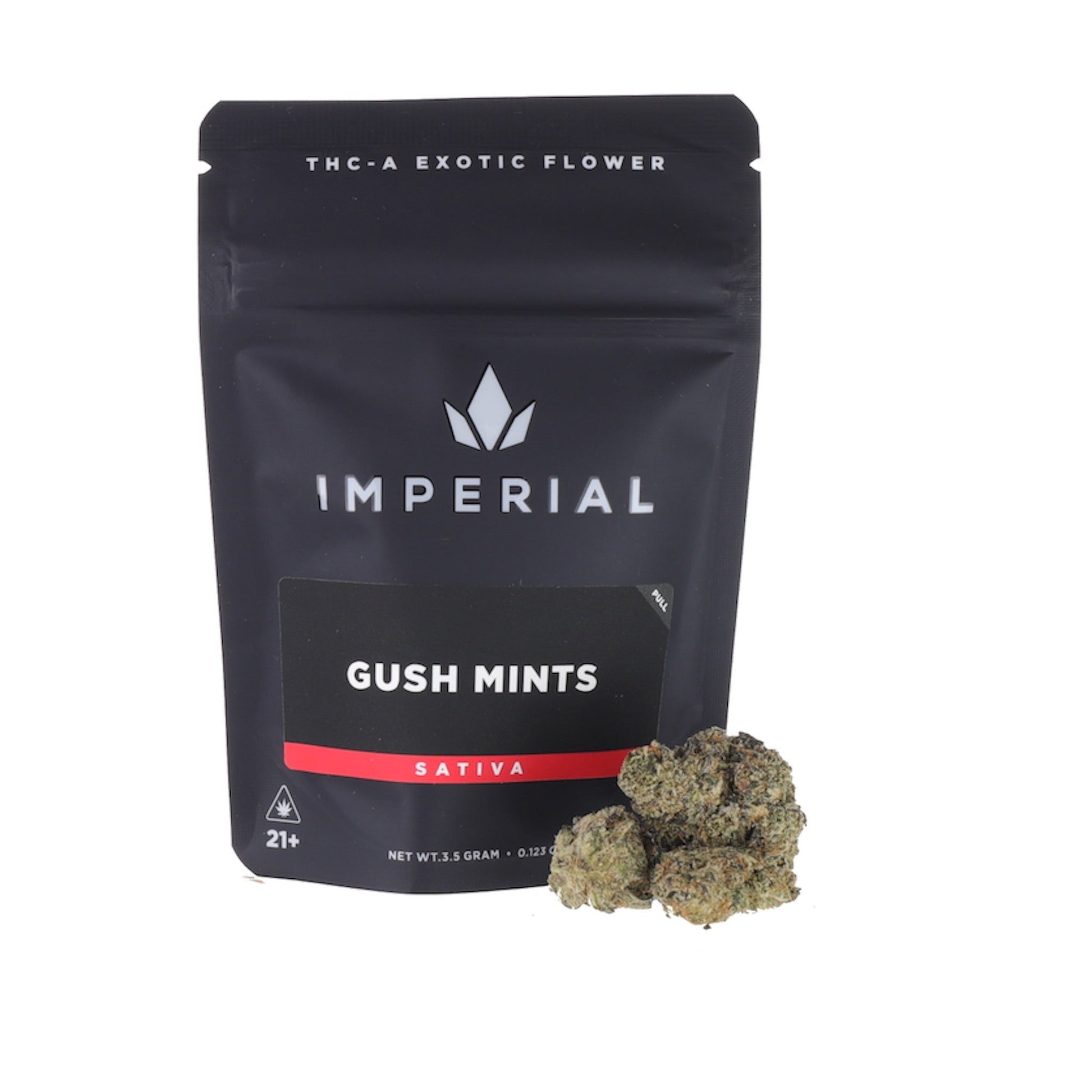 Imperial Zaza Gush Mints THC-A Flower - 3.5g - hqdtechusa