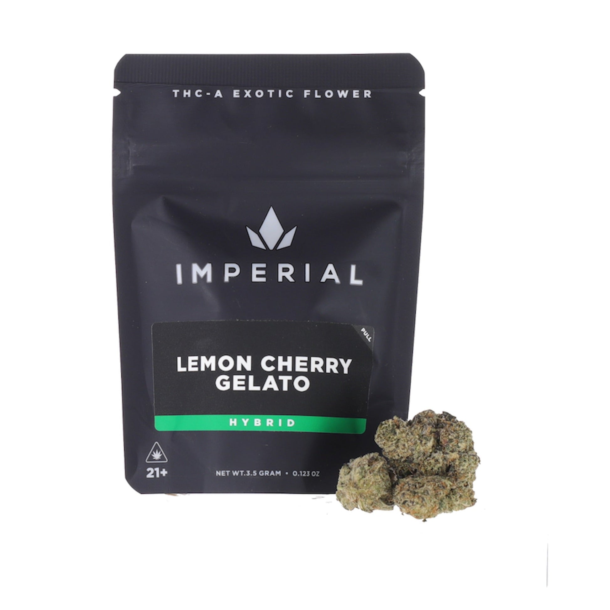 Imperial Zaza Lemon Cherry Gelato THC-A Flower - 3.5g - hqdtechusa