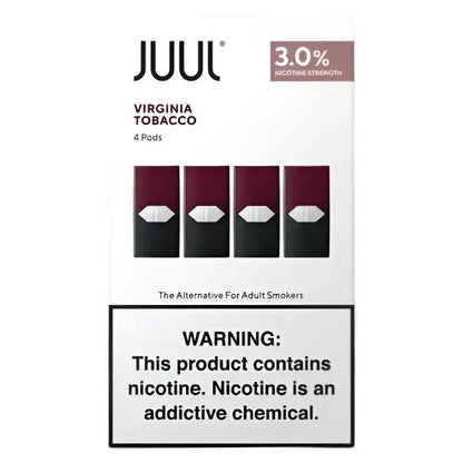 JUUL Pods 3% (4ct) | Pre-filled Pods | HQD Tech USA