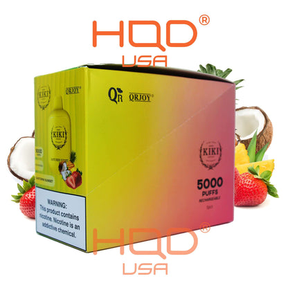 KIKI | On The Go 5K (5-Pack) | Disposable Vapes | HQD Tech USA