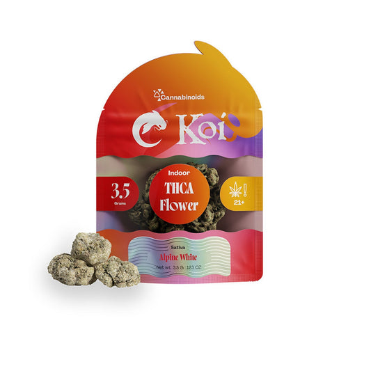 Koi Alpine White THC-A Flower - 3.5g