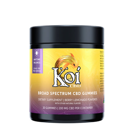 Koi CBD Berry Lemonade Anytime Gummies