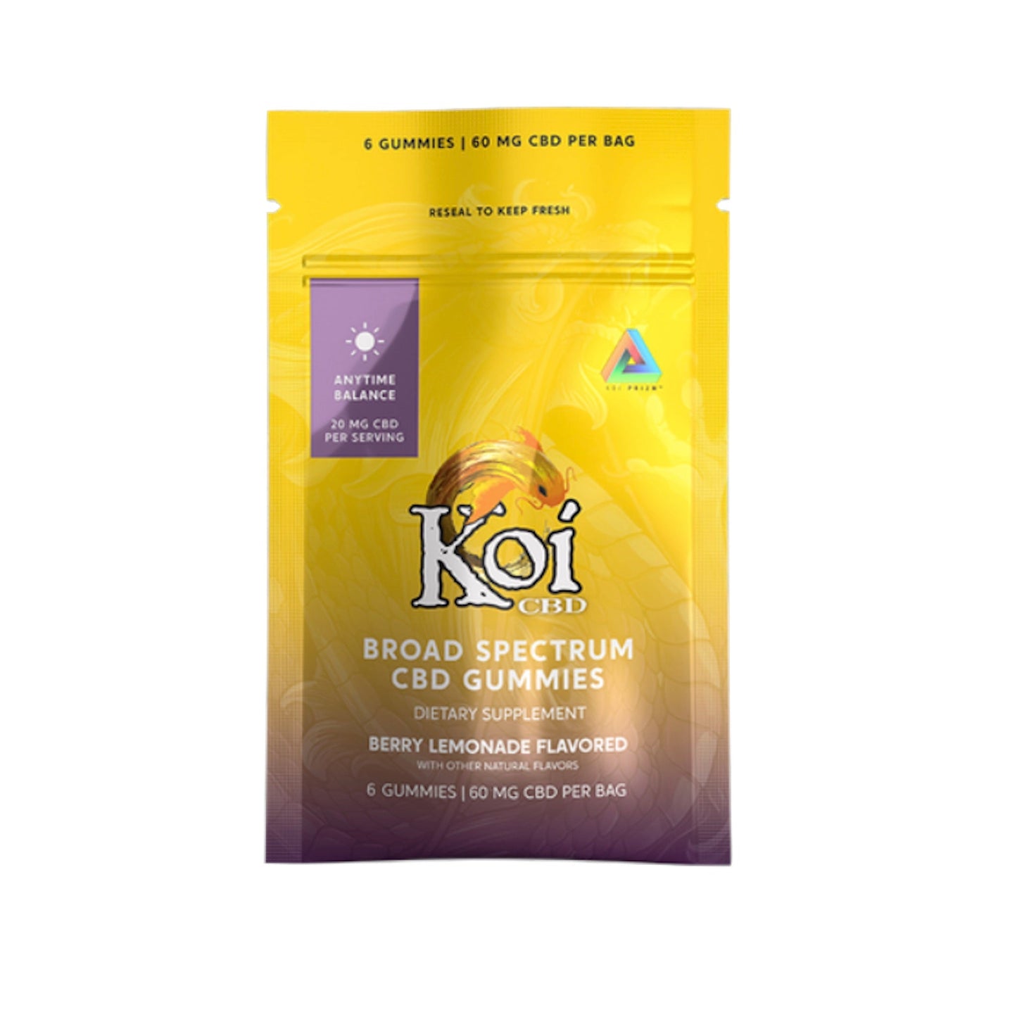 Koi CBD Berry Lemonade Anytime Gummies