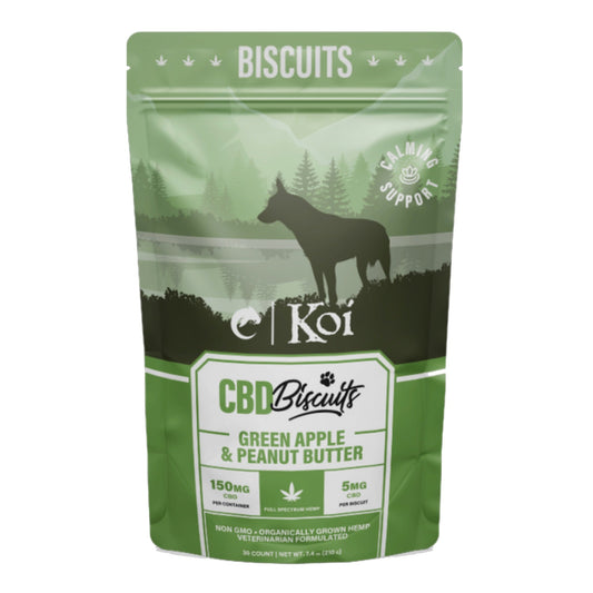 Koi CBD Calming Dog Biscuits - 150mg - hqdtechusa