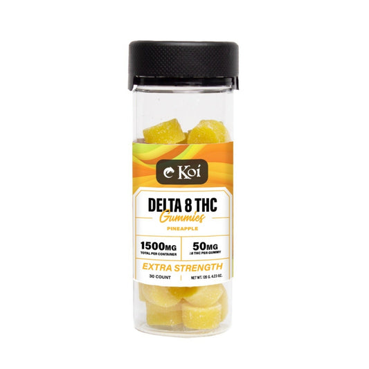 Koi Extra Strength Delta 8 Pineapple Gummies - 1500mg - hqdtechusa