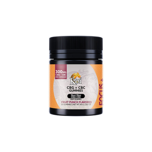 Koi Fruit Punch CBC/CBG Gummies - 300mg - hqdtechusa