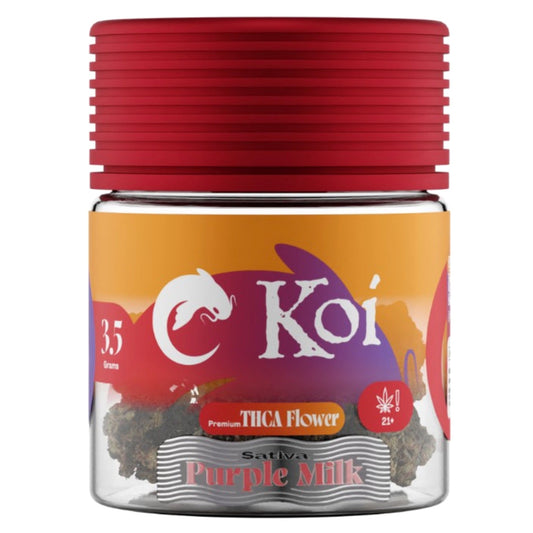 Koi Purple Milk THC-A Flower - 3.5g - hqdtechusa