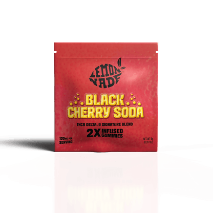 Lemonnade Infused Gummies - Black Cherry Soda - hqdtechusa