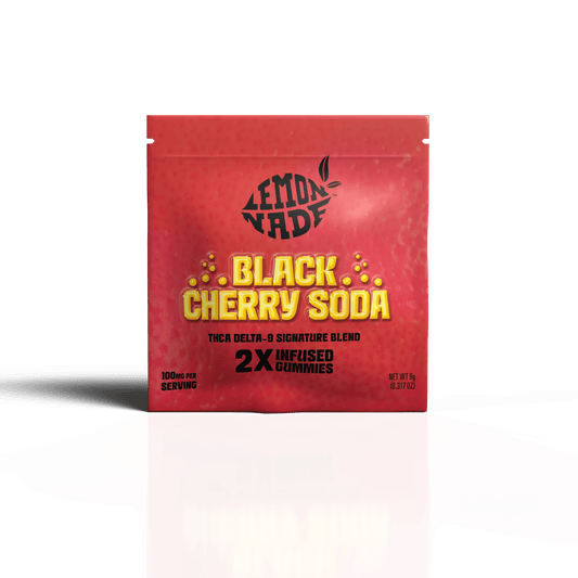 Lemonnade Infused Gummies - Black Cherry Soda - hqdtechusa