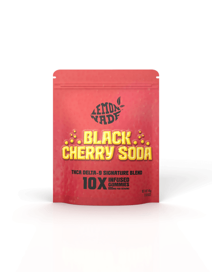 Lemonnade Infused Gummies - Black Cherry Soda - hqdtechusa