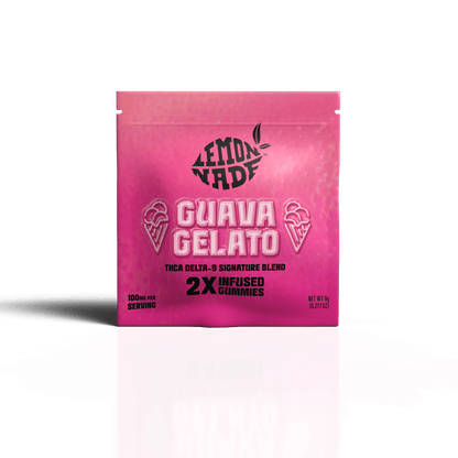 Lemonnade Infused Gummies - Guava Gelato - hqdtechusa