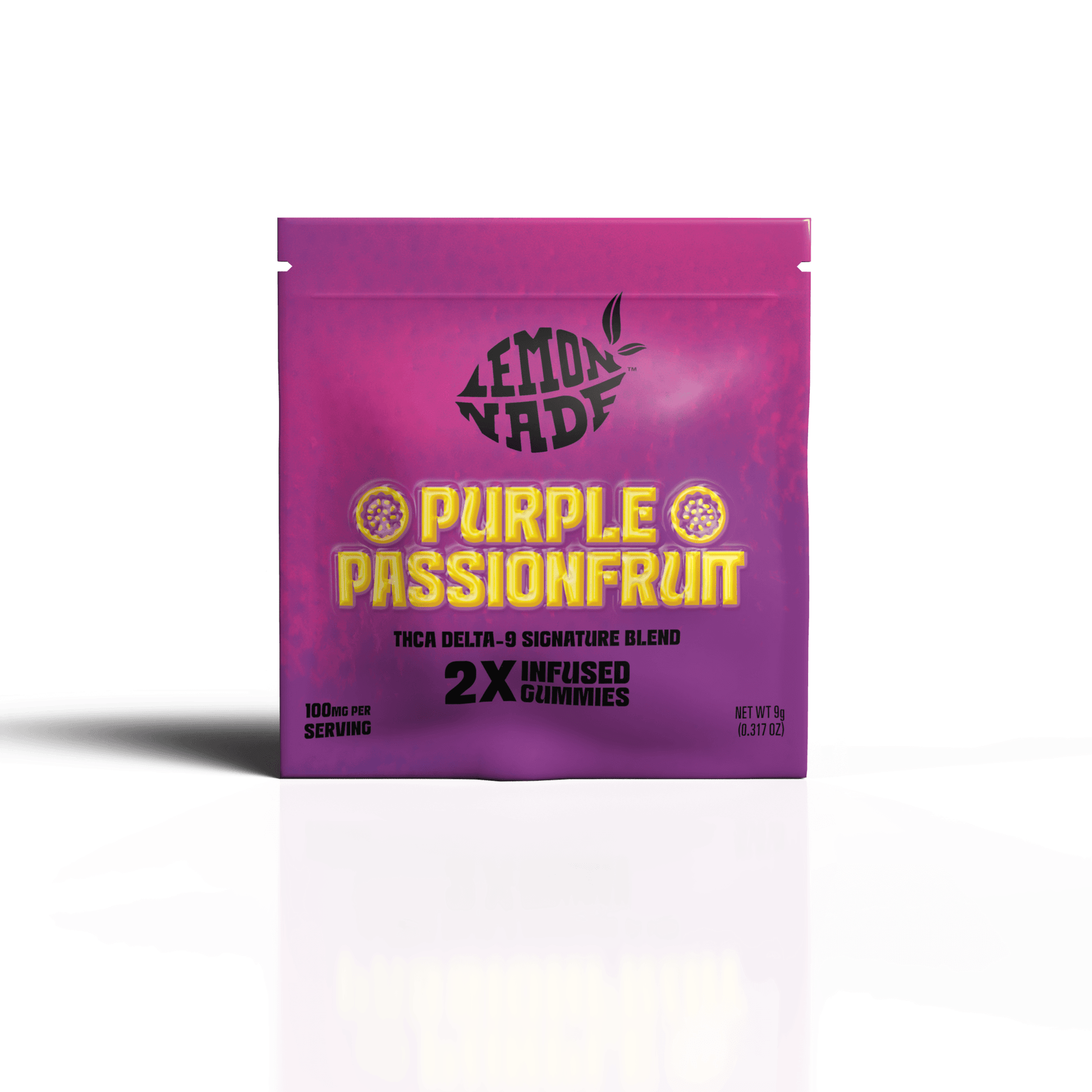 Lemonnade Infused Gummies - Purple Passionfruit - hqdtechusa