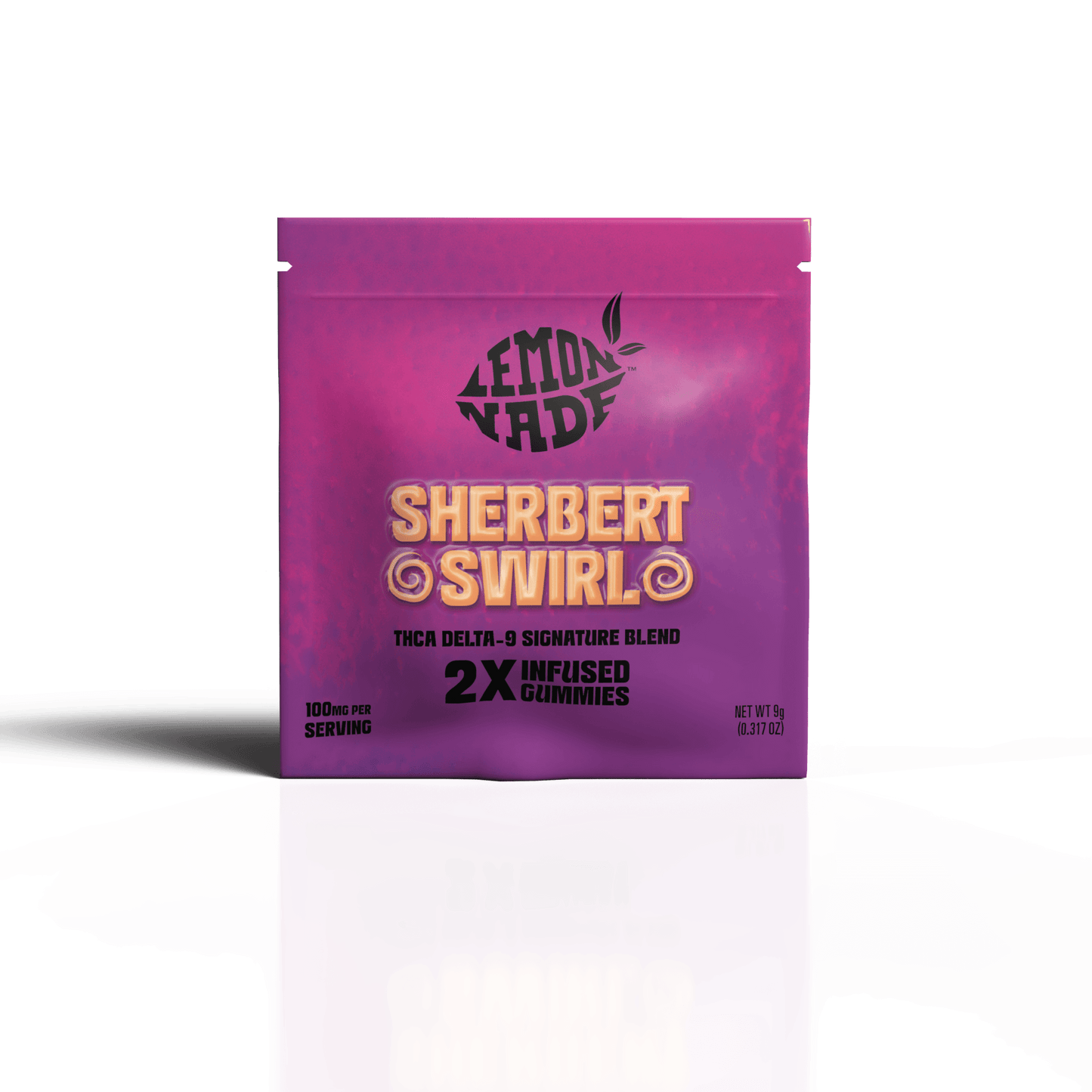 Lemonnade Infused Gummies - Sherbert Swirl - hqdtechusa