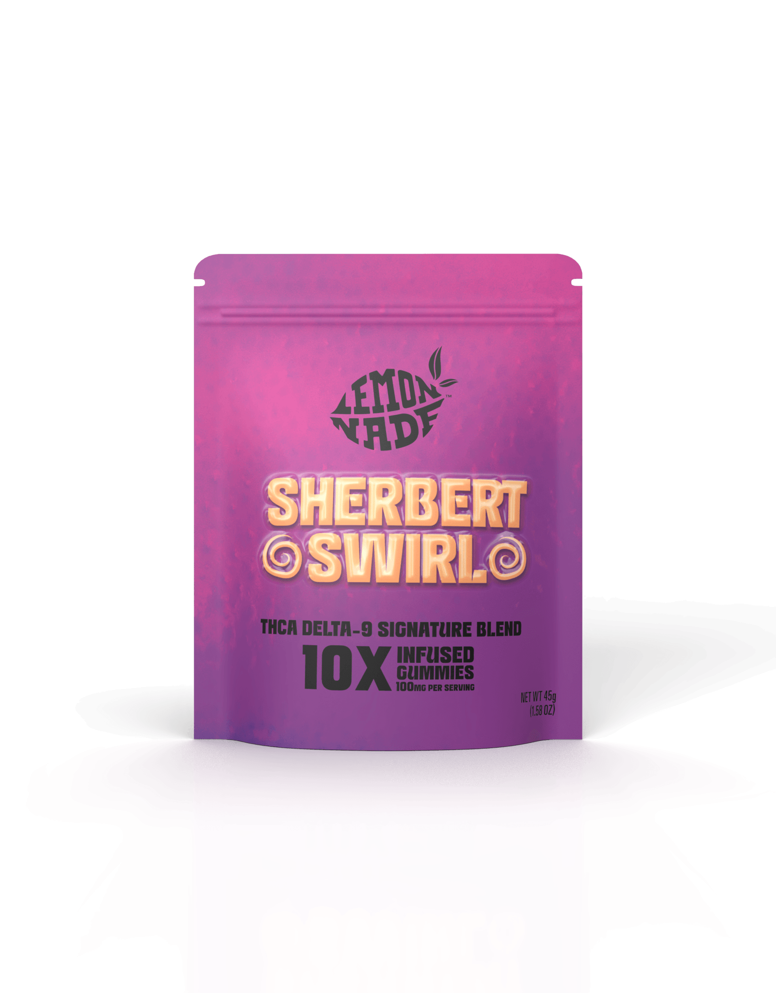 Lemonnade Infused Gummies - Sherbert Swirl - hqdtechusa