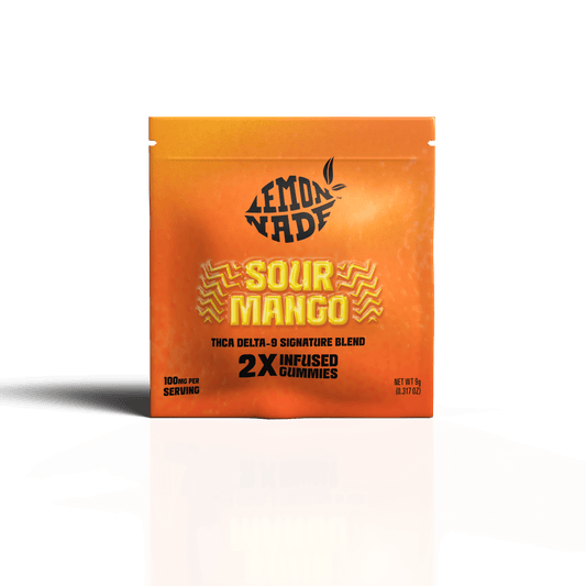 Lemonnade Infused Gummies - Sour Mango - hqdtechusa