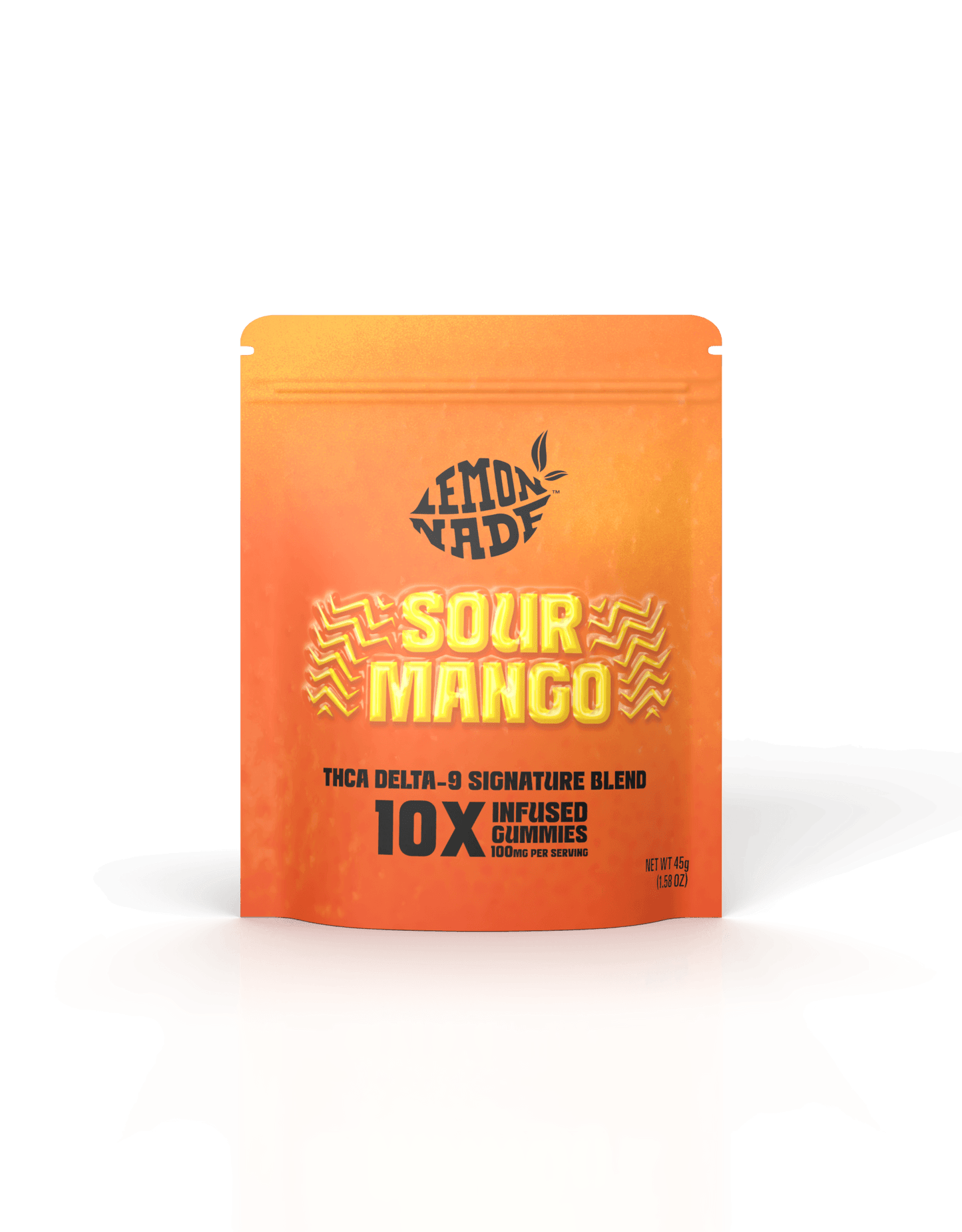 Lemonnade Infused Gummies - Sour Mango - hqdtechusa